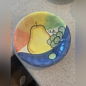 Bella Ceramica Alfresco Handpainted Bowl